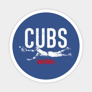 Cubs Vintage Catch Magnet